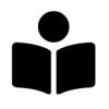 Aufgeschlagenes Buch: Symbol der Leichten Sprache